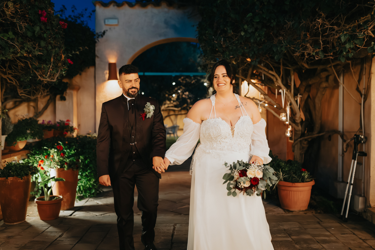 festa e divertimento al ricevimento di matrimonio alla Corte Noa, Pula