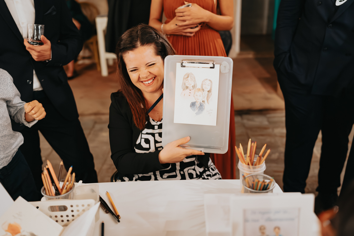 festa e divertimento al ricevimento di matrimonio alla Corte Noa, Pula